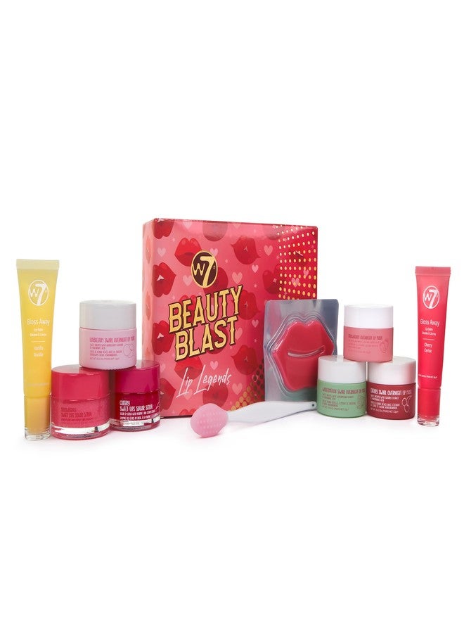 W7 Beauty Blast Lip Legends Sweet Dreams Lip Care Set - Lip Masks, Scrubs, Balms and More – Exclusive W7 Sweet Dreams Flavors Included - Image 4